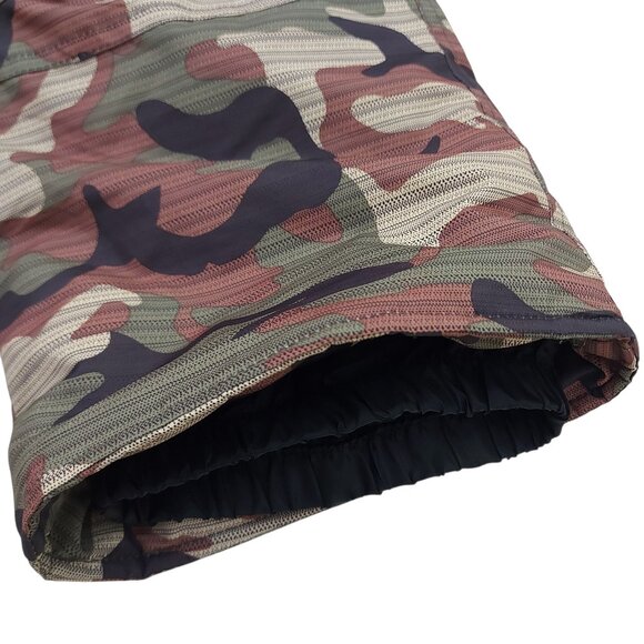 Pulse Snow Cargo Bibs Toddlers 4T Green Brown Camo Insulated Winter Outdoor - Picture 4 of 11